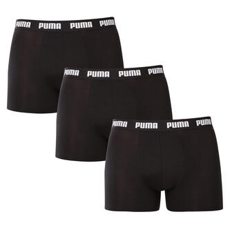 3PACK pánské boxerky Puma černé (701226820 001) M