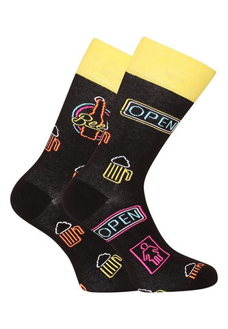 Veselé ponožky Dedoles Neonové pivo (GMRS1369) S