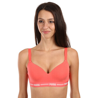 Dámská sportovní podprsenka Puma růžová (604024001 024) S