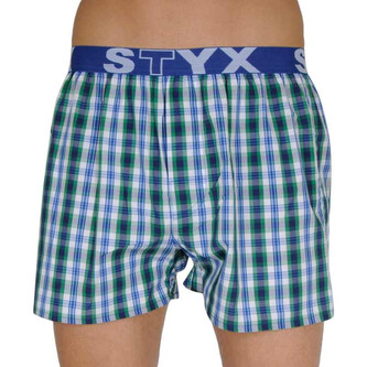 Pánské trenky Styx sportovní guma vícebarevné (B103) S
