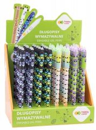 Długopis wymazywalny Go alien niebieski (40szt)