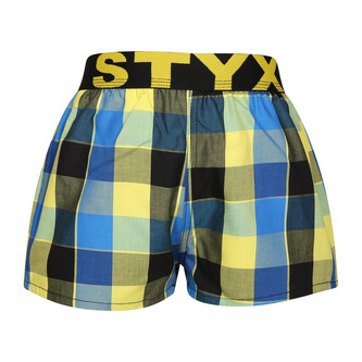 Dětské trenky Styx sportovní guma vícebarevné (BJ1015) 12-14 let