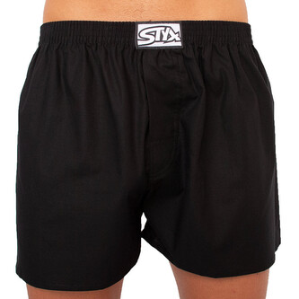 Pánské trenky Styx klasická guma nadrozměr černé (E960)  3XL