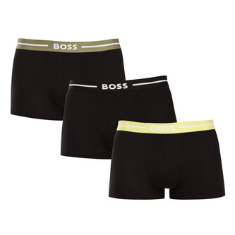 3PACK pánské boxerky BOSS černé (50532453 976) XL