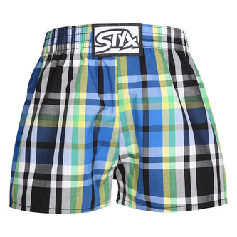 Dětské trenky Styx klasická guma vícebarevné (J1017) 6-8 let