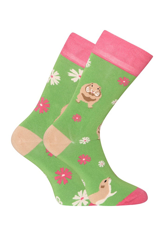 Veselé bambusové ponožky Dedoles Sysel (D-U-SC-RS-C-B-1555) S
