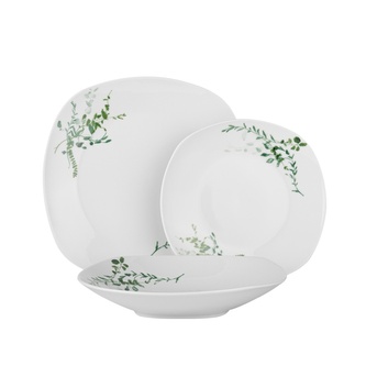BERLINGERHAUS Jídelní sada talířů porcelánová 18 ks BH-10204