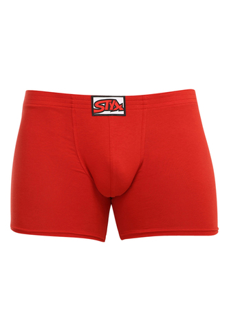 Pánské boxerky Styx long klasická guma červené (F1064) M