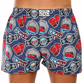 Pánské trenky Styx art klasická guma nadrozměr fight (E1556) 4XL
