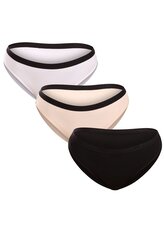 3PACK dámské kalhotky Pietro Filipi vícebarevné (3KB003) XL