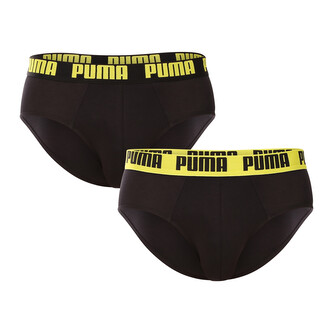 2PACK pánské slipy Puma černé (701226389 020) L
