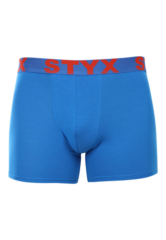 Pánské boxerky Styx long sportovní guma modré (U1167) XXL