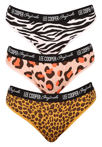 3PACK dámské kalhotky Lee Cooper vícebarevné (LCUWPANT3P0106-1769887) M