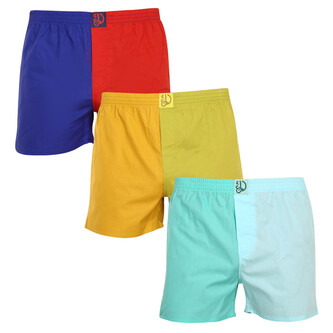 3PACK pánské trenky Dedoles vícebarevné (D-M-UN-LB-B-C-1577476) S