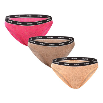 3PACK dámské kalhotky HUGO vícebarevné (50535254 960) S