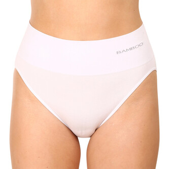 Dámské kalhotky Gina bambusové bílé (00039 - MxB) S