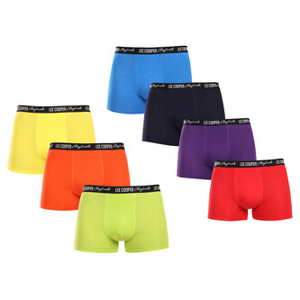 7PACK pánské boxerky Lee Cooper vícebarevné (PO41107-mix) M