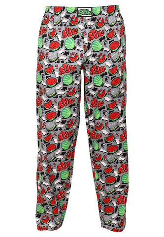 Pánské kalhoty na spaní Styx melouny (DKP1459) S