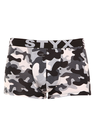 Pánské boxerky Styx art sportovní guma maskáč (G1457) XXL
