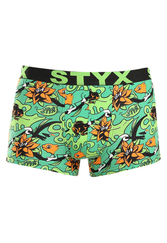 Pánské boxerky Styx art sportovní guma tropic (G1557) M