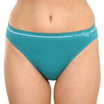 Dámské kalhotky Gina bambusové zelené (00024 - DMZMxB) S
