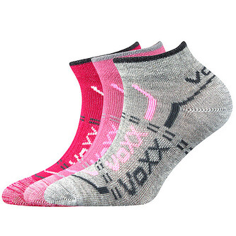 3PACK dětské ponožky VoXX vícebarevné (Rexík 01-mix-B) 30/34