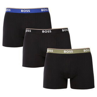 3PACK pánské boxerky BOSS černé (50531691 965) L