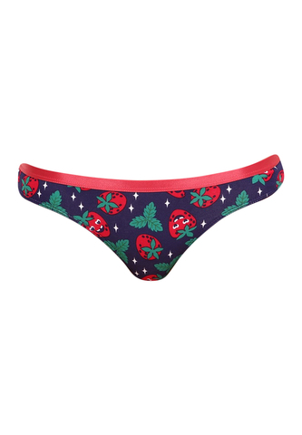 Veselé dámské kalhotky Dedoles Šťastné jahody (GMFB238) S