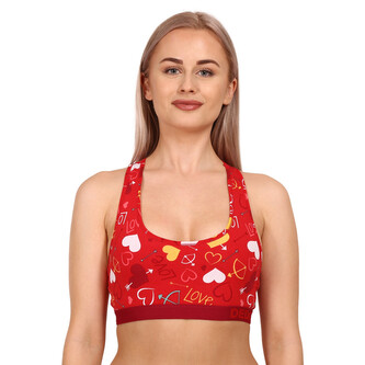 Veselá dámská podprsenka Dedoles Srdíčka (GMWB110) XL