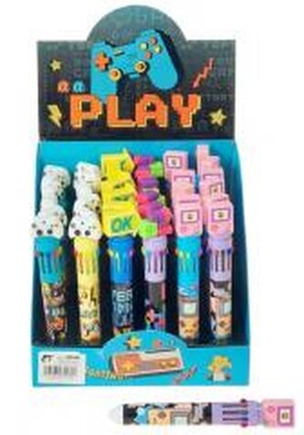 Długopis wielokolorowy (36szt)