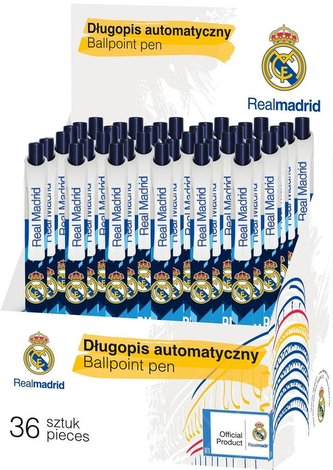 Długopis aut. RM-154 Real Madrid 4 (36szt) ASTRA