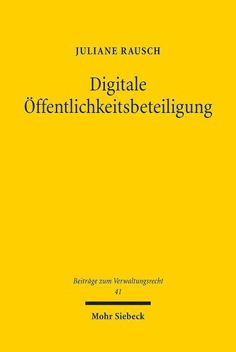 Digitale Öffentlichkeitsbeteiligung