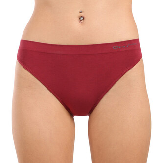 Dámské bambusové kalhotky Gina červená (00018) S