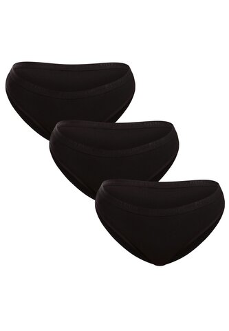 3PACK dámské kalhotky Pietro Filipi černé (3KB001) S