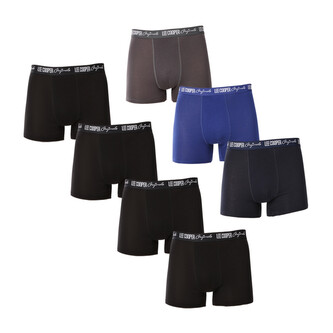 7PACK pánské boxerky Lee Cooper vícebarevné (PO41014-mix) XL