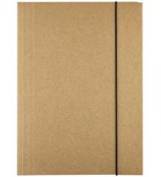 Teczka z gumką A4 GR-442E natural 1szt