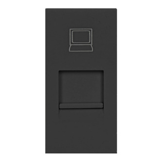 ORNO NOEN RJ45 zásuvka - modul pro NORGEN panel černý