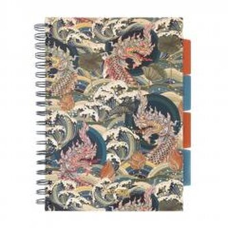 Kołozeszyt Pads B5/100K kratka Japonia Fale