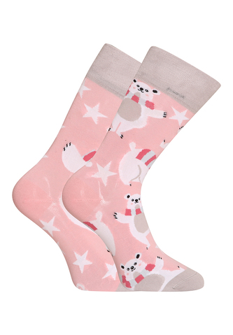 Veselé ponožky Dedoles Lední medvěd na bruslích (GMRS224) L