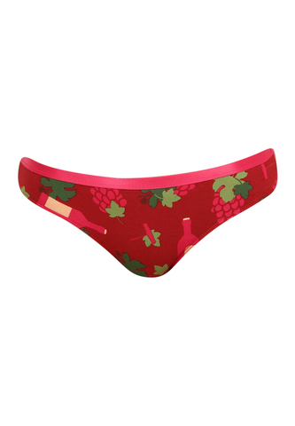 Veselé dámské kalhotky Dedoles Čas na víno (D-W-UN-BB-C-C-1325) S