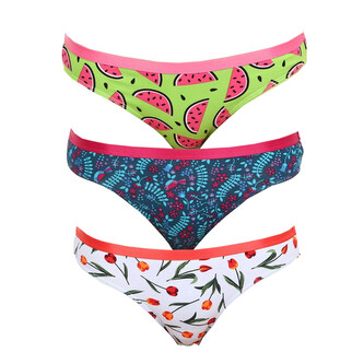 3PACK veselé dámské kalhotky Dedoles (K0812391317) XL