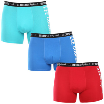3PACK pánské boxerky Lee Cooper vícebarevné (3xPO39510) M