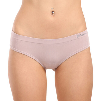 Dámská tanga Gina bambusová růžová (04031-LGH) S
