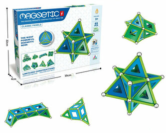 Klocki magnetyczne 65el