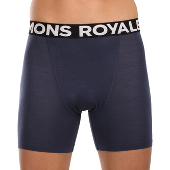 Pánské boxerky Mons Royale merino modré (100088-1169-568) XL