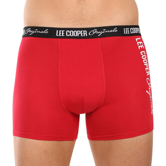 Pánské boxerky Lee Cooper červené (PO39510-2) 3XL