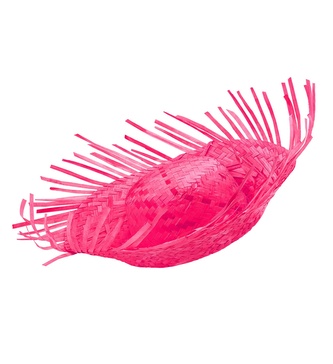 Widmann Slaměný klobouk plážový růžový