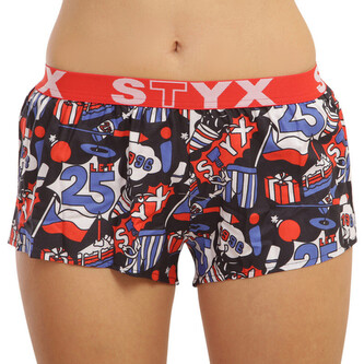 Dámské trenky Styx art sportovní guma 25 let (T1454) XL