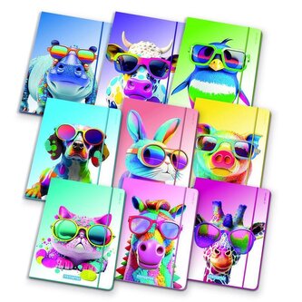 Desky s gumičkou "Animal", kůň, MITAMA 62730-90089