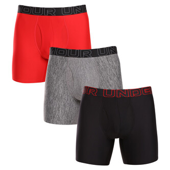 3PACK pánské boxerky Under Armour vícebarevné (1383878 600) 4XL